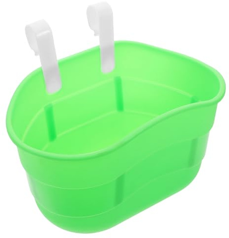 CLISPEED Cestino Portabici per Ragazzo Ragazza Gancio Anteriore Cestino in Rattan per Bicicletta Supporto per Manubrio Accessorio per Bicicletta per Ragazzo Ragazza