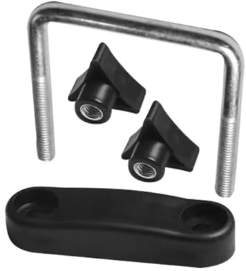 Ciieeo Car Roof Luggage Rack Clamp Inner Diameter Staffa per Barra Portapacchi Auto Bullone Resistente per Fissaggio Sicuro e Antiscivolo Installazione Facile e Duratura