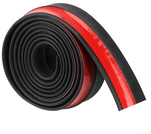 Alerón divisor de borde de parachoques delantero de vehículo, faldón de barbilla en material de goma flexible, diseñado para coches, camiones y SUV para ayudar a proteger contra la carretera