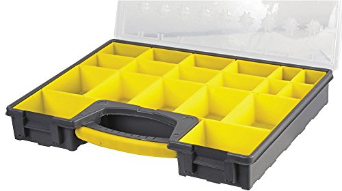 STORAGE BOX, 420X335X62MM Removable compartment tray diy tool box screws, nuts, bolts - GVC digital