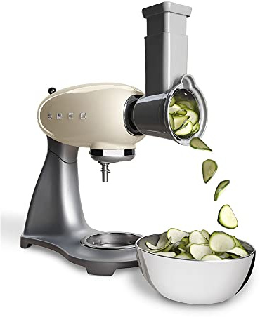 Smeg Accessory for Friction and Cutting, for The Mixer from SMF01 Series SMSG01, Plastic, Grey