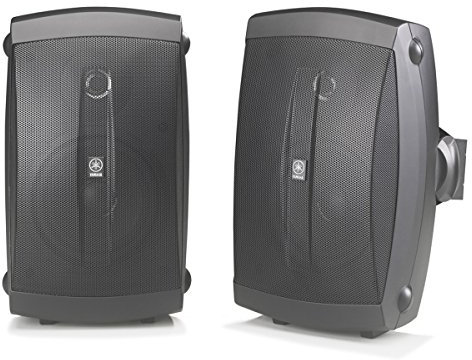 Yamaha NS-AW150 2-Way Indoor/Outdoor Speakers (Pair, Black)