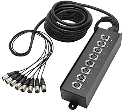 Adam Hall Cables K 8C 10 Multicore Stagebox 8 x send | 10 m