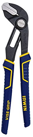 IRWIN Pliers, Groove Lock Straight Jaw, 10 Inch (4935096)