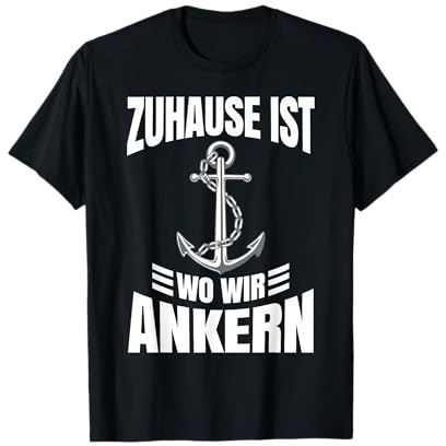 Segeln Geschenk für Segler Segelschiff Skipper Boot Seemann T-Shirt