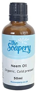 Neem Oil Organic 50ml - Cold Pressed, Raw, Pure, Virgin, Unrefined