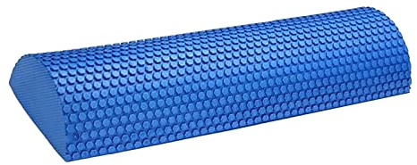 Harilla Physical Physical with Point Parent Half Pillow Pilates Fitness Equipment EVA Foam Round yoga gymnastiquenastique, Blau 30cm