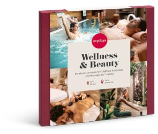 mydays Geschenkbox Wellness & Beauty | Erlebnisse an 176 Standorten, Geschenk für 1 Person