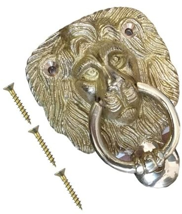 TERF® Türklopfer mit Löwenkopf, 100 mm, 100 mm, 1 Stück