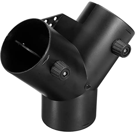 FITTG 75 Mm Y-FöRmiger Parken Standheizung EntlüFtung Auspuff Anschluss mit Doppelter Regulierung Ventil Klappe für Luft Erhitzer