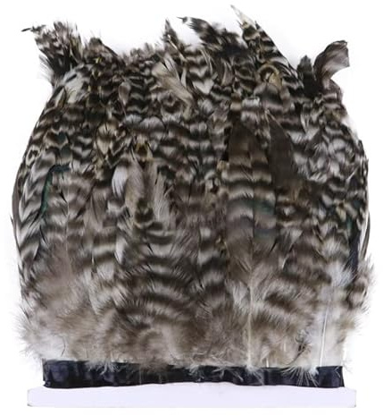WEIDU 15–20 cm Hahn/Huhn Feder Trim Band Dekoration Zubehör für Hochzeit Karneval Handwerk Federn Dekor Handarbeiten