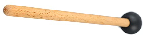 Drum Hammer, Langlebiger, Exquisiter, Rutschfester Bass-Xylophon-Trommelstock für Musikinstrumente (Schwarz SP 05 21cm)