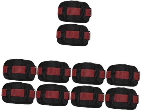 Mobestech 10sätze Trockenbau-stelzen Beinband Verstellbare Gurte Mit Pads Für Komfort Und Für Malerarbeiten Und Heimwerkerprojekte Ersatzteile Für Verschiedene Stelzen