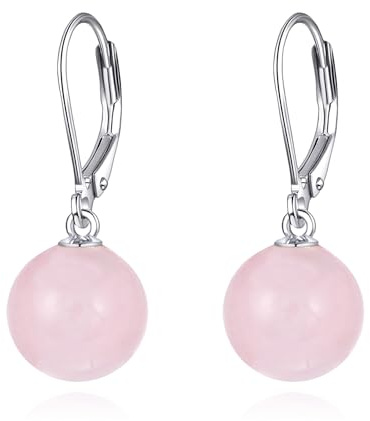 VONALA Perle Ohrringe Sterling Silber, Hängend Ohrringe Schmuck Geschenke für Damen und Mädchen