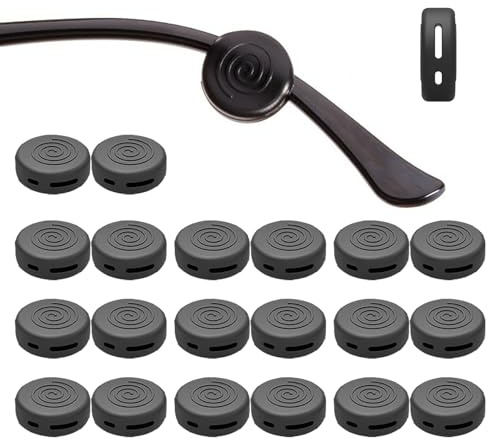 OPUGIT Glasses Ear Grips 10 Pairs Eyeglass Temple Tip Sleeve Holder