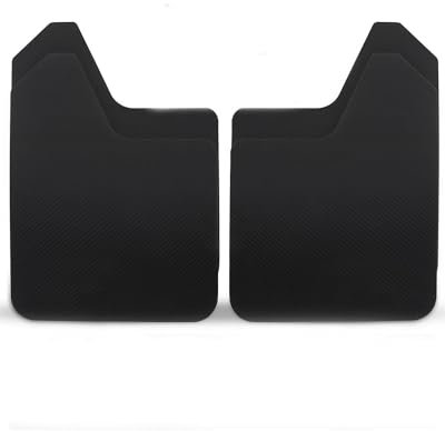 Paraspruzzi Auto Paraspruzzi stile rally Effetto fibra di carbonio Paraspruzzi universali parafango Arco bagagliaio auto Clip per allargare lo styling del corpo Parafango Per Pneumatici Per Auto(Black