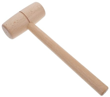 Homoyoyo Wooden Mallet for Woodworking Craft Hammer for Projects and Furniture Making Essential Working Tool for Carpenters and Craftsmen