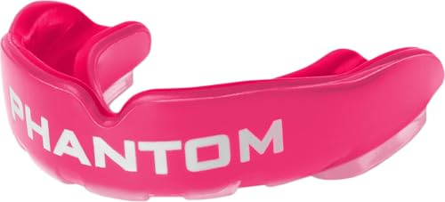 Phantom Mouthguard APEX Zahnschutz für Kinder - Boil & Bite Mundschutz für Kampfsport, MMA, Boxen und Muay Thai - Pink