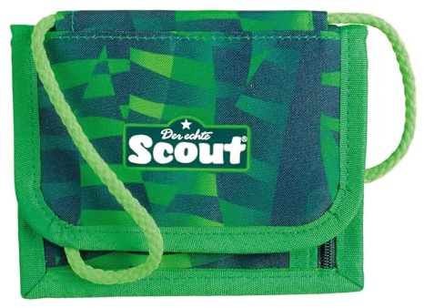 Undercover Scout Brustbeutel Danger Dino, Camouflage Grün, mit Reißverschluss und Schlüsselring, 13,5x11x1 cm, Namensfeld und Klarsichtfach