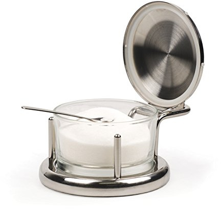 RSVP Stainless Steel Endurance Salt Server with Spoon