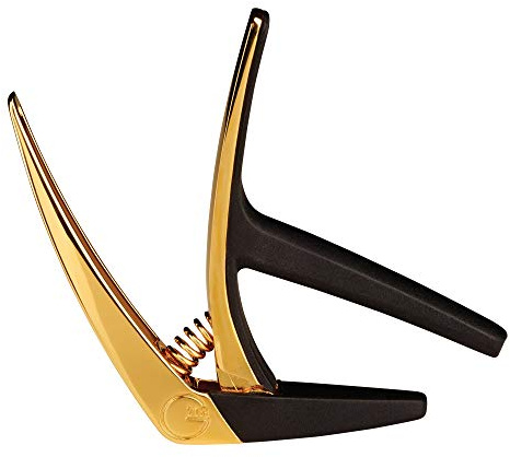 G7TH 200-140 Nashville Kapodaster für Akustikgitarre, goldfarben