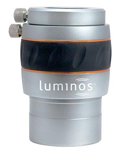 Celestron 820496 Barlowlinse 2,5 x Vergrößerung Luminos, 2 Zoll schwarz