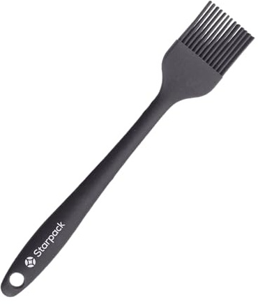 Starpack 'Brush it On' Silicone Basting Brush for Cooking - 8 Grill Basting-Brush High Heat Resistant 600°F - Silicone Pastry-Brush for Cooking and Baking - LFGB Grade Oil Brushes for BBQ Sauce