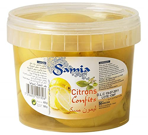 Samia - Limoni canditi 500 g - 2 pezzi - Venduti in set