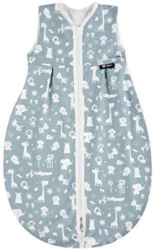 Alvi Mäxchen light Schlafsack Animals puderblau 100 cm