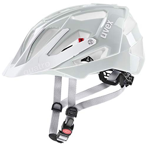 uvex Quatro - sicherer MTB-Helm für Damen und Herren - individuelle Größenanpassung - waschbare Innenausstattung - Papyrus - 56-60 cm