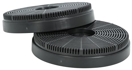 Respekta Aktivkohlefilter für Dunstabzugshauben / 2 Stück im Set / Fettfilter Dunstabzugshaube für Umluftbetrieb / MIZ 1110