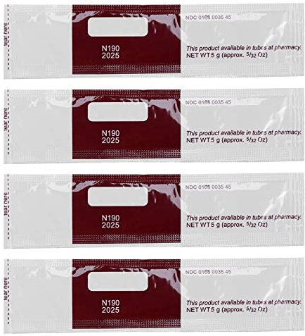 Lot de 100 pommades anti-cicatrices de tatouage - Vitamine A + vitamine D - Pommade réparatrice