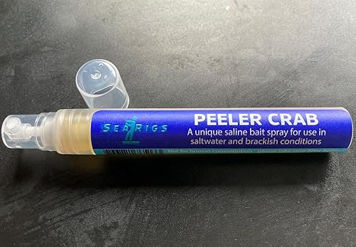 searigs Sea Fishing PEELER CRAB Concentrated Bait Spray For Cod, Bass, Conger, Smooth hound, Plaice, Flounder