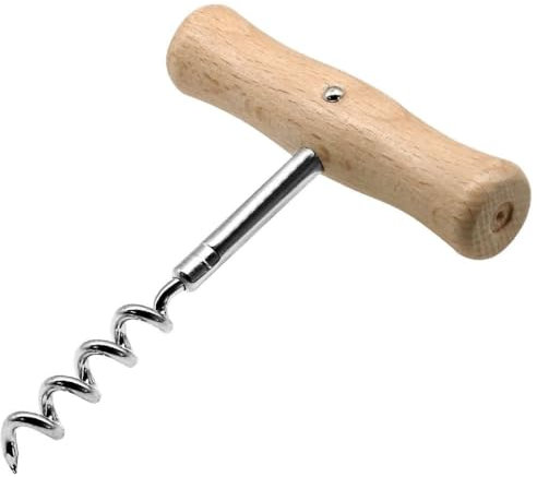 T-förmiger Korkenzieher mit Spiralelement