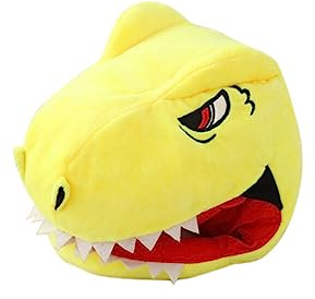 Lustige Tiermütze Warm, Plüsch Dinosaurier Mütze Cosplay Party Wintermütze Hut Weihnachten Party Urlaub Hut Party Kostüm Zubehör Foto Requisiten Lustiges Geschenk für Kinder Mädchen Männer und Frauen