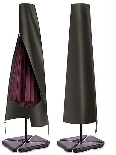 Funda Protectora Para Parasol Sombrilla Excéntrico Grande Funda Para Sombrilla Funda Parasol De Patio Cobertura Sombrilla Playa 210D Oxford Resistente A La Intemperie 205x40/70/50cm ( Tamaño : 220x30/