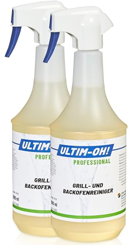 Kieler Seifen Professional Grillreiniger & Backofenreiniger extra stark 2 L I Gegen hartnäckige Verschmutzungen I Grillreiniger Gasgrill & Holzkohlegrill