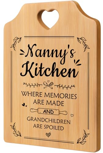 Nanny Birthday Gifts, Nanny Gift on Birthday Christmas-Bamboo Cutting Board