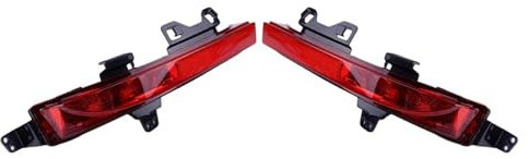 ASKKLP Heckstoßstange Reflektor für Land Rover Discovery Sport 2015 2016 2017 2018 2019, Hintere Stoßstange Reflektor Licht Lampe Nebelschlussleuchte Heckstoßstange Rückstrahler Rückleuchte