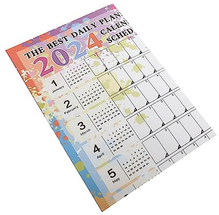 DIYEAH Wandkalender Jahresplaner Großformat Papier Kalender Übersicht Terminkalender Wandplaner Für Büro Zuhause Schule