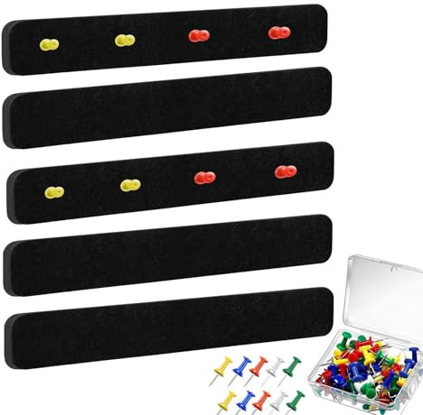 Pinnwand, Filztafeln für Wände | Filzbrett mit Pinnnadel - 4x Filz-Pinnwand, multifunktionale Pinnwand für Fotowand, Hintergrundwand