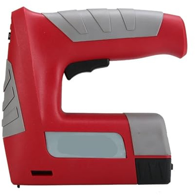 Grapadora eléctrica profesional de 4,2 V, pistola clavos inalámbrica iones litio alta resistencia, clavadora, herramienta for muebles, grapadora marco madera