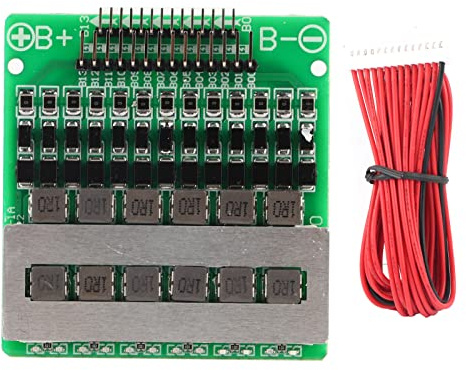 Placa de Equilibrio Activo de batería, disipación de Calor de Chip eficiente para batería de Litio de Hierro ternario, módulo de 13 Cuerdas