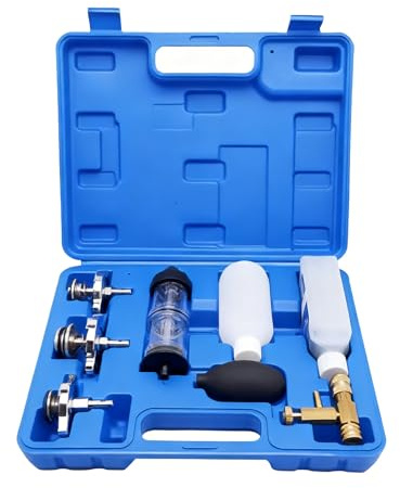 Jeruytgh Tester Per Guarnizione Testata Motore - Strumenti di Diagnosi,Tester Raffreddamento Auto,Per Riparazione Motori Auto Camion e Trattori