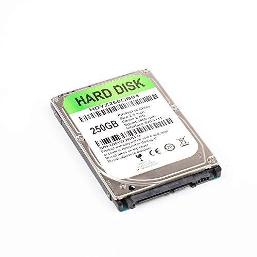 Genérico Disco Duro mecánico de 2 5 Pulgadas Interfaz III HDD para portátil Caché 8MB 5400rpm Unidad