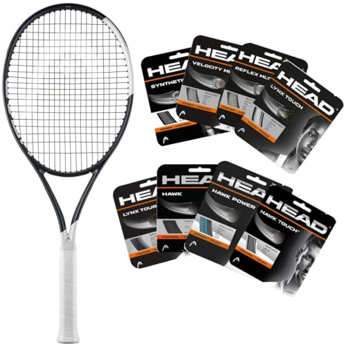 Head Hy-BOR Speed Pro Tennis Racquet - Custom Strung with Your Choice of String