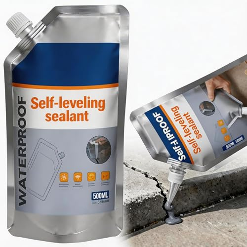 Betonriss Versiegelung 500ml Zement Beton Wasserdichte | Wasserfeste Abdichtung mit Tiefenwirkung für Badezimmer, Wände, Dach, Boden und Pool