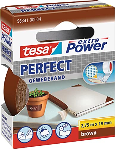 Tesa extra Power Perfect, Marrone, 2.75m x 19mm