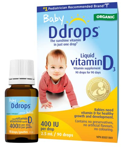 D Drops Baby Liquid Vitamin D (90 Drops)