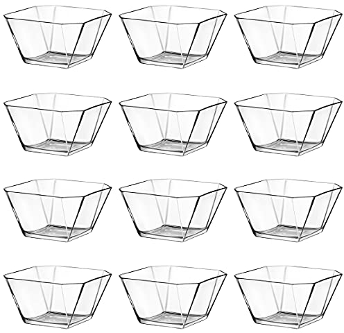 LAV Lot de 12 bols en verre - 300 ml